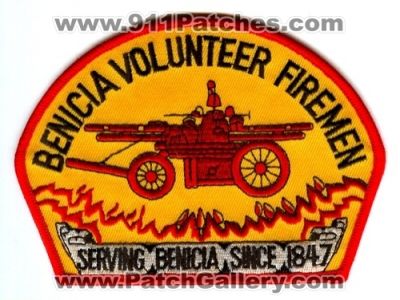 Benicia Volunteer Fire Department Firemen (California)
Scan By: PatchGallery.com
Keywords: dept.