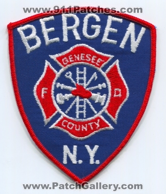 Bergen Fire Department Patch (New York)
Scan By: PatchGallery.com
Keywords: dept. fd genesee county n.y.