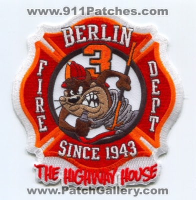 Berlin Fire Department Station 3 (Connecticut)
Scan By: PatchGallery.com
Keywords: dept. company co. the highway house