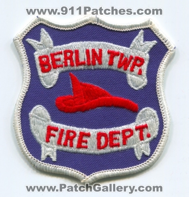 Berlin Township Fire Department Patch (UNKNOWN STATE)
Scan By: PatchGallery.com
Keywords: twp. dept.