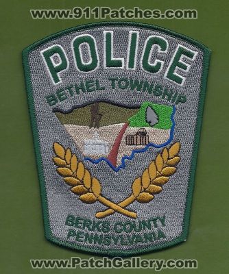 Bethel Township Police Department (Pennsylvania)
Thanks to Paul Howard for this scan.
Keywords: twp. dept. berks county