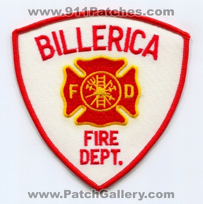 Billerica Fire Department Patch (Massachusetts)
Scan By: PatchGallery.com
Keywords: dept.