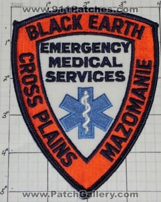 Black Earth Cross Plains Mazomanie Emergency Medical Services (Wisconsin)
Thanks to swmpside for this picture.
Keywords: ems