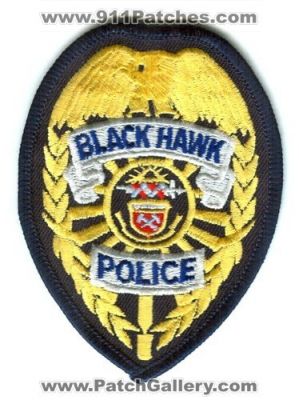 Black Hawk Police Department (Colorado)
Scan By: PatchGallery.com
Keywords: dept.