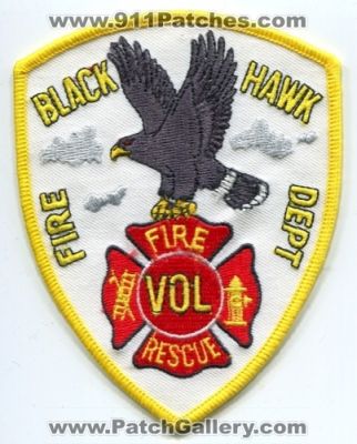 Black Hawk Volunteer Fire Rescue Department Patch (Colorado)
[b]Scan From: Our Collection[/b]
Keywords: vol. dept.