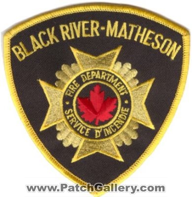 Black River Matheson Fire Department (Canada ON)
Thanks to zwpatch.ca for this scan.
