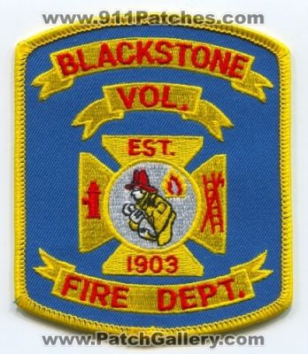 Blackstone Volunteer Fire Department (Virginia)
Scan By: PatchGallery.com
Keywords: vol. dept.