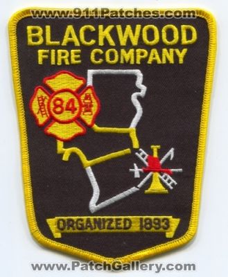 Blackwood Fire Company 84 (New Jersey)
Scan By: PatchGallery.com
Keywords: co. department dept.