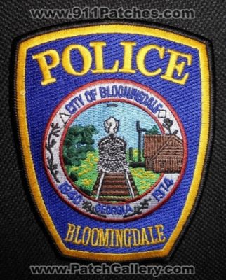 Bloomingdale Police Department (Georgia)
Thanks to Matthew Marano for this picture.
Keywords: dept. city of