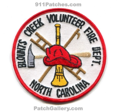 Blounts Creek Volunteer Fire Department Patch (North Carolina)
Scan By: PatchGallery.com
Keywords: vol. dept.