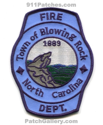 Blowing Rock Fire Department Patch (North Carolina)
Scan By: PatchGallery.com
Keywords: town of dept. 1889