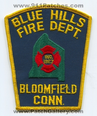 Blue Hills Fire Department Bloomfield Patch (Connecticut)
Scan By: PatchGallery.com
Keywords: dept. conn.