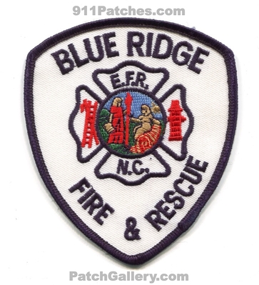 Blue Ridge Fire Rescue Department East Flat Rock Patch (North Carolina)
Scan By: PatchGallery.com
Keywords: & and dept. efr e.f.r.