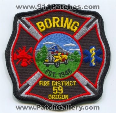 Boring Fire District 59 (Oregon)
Scan By: PatchGallery.com
Keywords: dist. number no. #59 department dept.