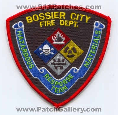 Bossier City Fire Department Hazardous Materials Response Team HMRT Patch (Louisiana)
Scan By: PatchGallery.com
Keywords: dept. haz-mat hazmat