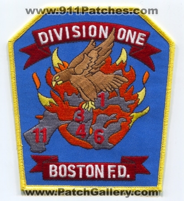 Boston Fire Department Division 1 Patch (Massachusetts)
Scan By: PatchGallery.com
Keywords: dept. bfd b.f.d. one 1 3 4 6 11 company co. stations
