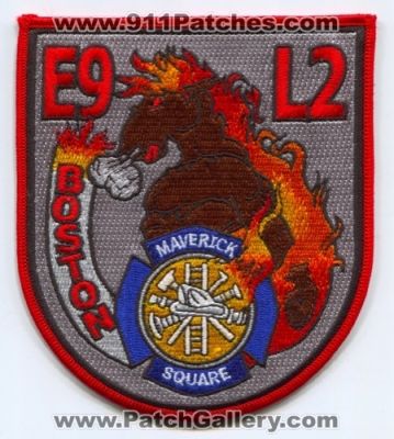 Boston Fire Department Engine 9 Ladder 2 Patch (Massachusetts)
Scan By: PatchGallery.com
Keywords: dept. bfd company co. station e9 l2 maverick square