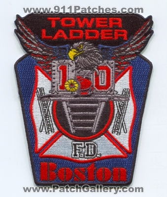 Boston Fire Department Tower Ladder 10 Patch (Massachusetts)
Scan By: PatchGallery.com
Keywords: dept. bfd company co. station