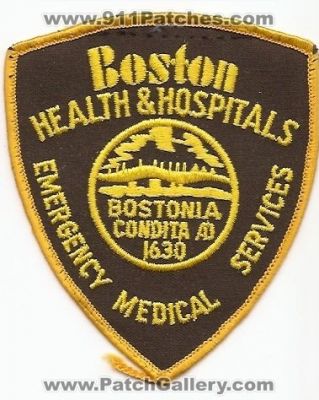 Boston Health and Hospitals Emergency Medical Services (Massachusetts)
Thanks to Enforcer31.com for this scan.
Keywords: & ems