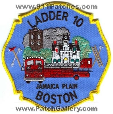 Boston Fire Department Ladder 10 (Massachusetts)
Scan By: PatchGallery.com
Keywords: dept. bfd company station jamaica plain