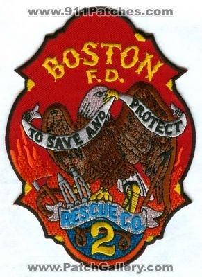 Boston Fire Department Rescue 2 (Massachusetts)
Scan By: PatchGallery.com
Keywords: dept. bfd company co. station to save and protect