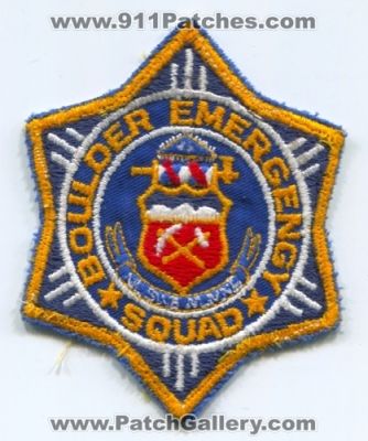 Boulder Emergency Squad Patch (Colorado)
[b]Scan From: Our Collection[/b]
Keywords: bes ems