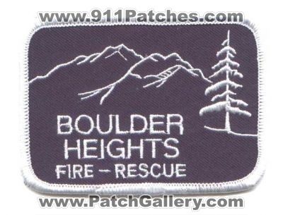 Boulder Heights Fire Rescue (Colorado)
Thanks to Jack Bol for this scan.
