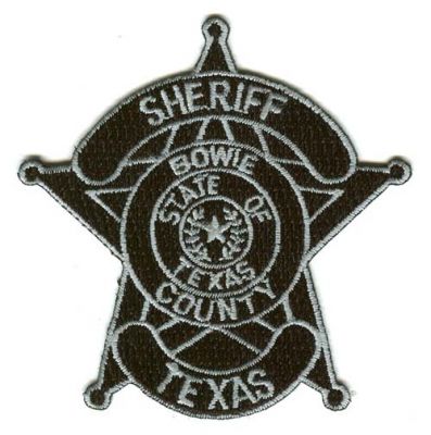 Bowie County Sheriff (Texas)
Scan By: PatchGallery.com
