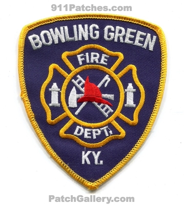 Bowling Green Fire Department Patch (Kentucky)
Scan By: PatchGallery.com
Keywords: dept. ky.