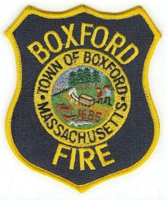 Boxford Fire
Thanks to PaulsFirePatches.com for this scan.
Keywords: massachusetts town of