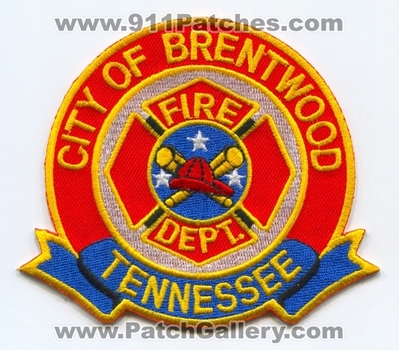 Brentwood Fire Department Patch (Tennessee)
Scan By: PatchGallery.com
Keywords: city of dept.