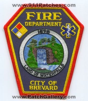 Brevard Fire Department Patch (North Carolina)
Scan By: PatchGallery.com
Keywords: dept. city of land of waterfalls