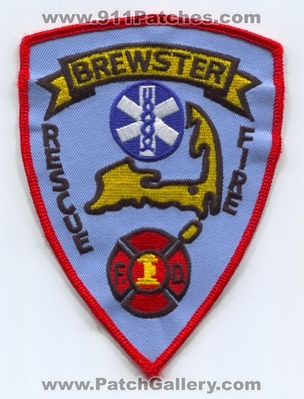 Brewster Fire Rescue Department Patch (Massachusetts)
Scan By: PatchGallery.com
Keywords: dept. f.d.