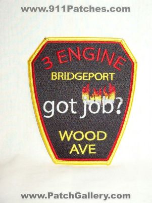 Bridgeport Fire Department Engine 3 (Connecticut)
Thanks to Walts Patches for this picture.
Keywords: dept. wood avenue