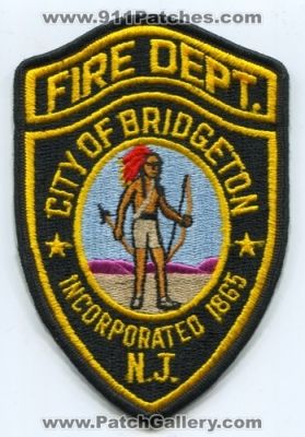 Bridgeton Fire Department (New Jersey)
Scan By: PatchGallery.com
Keywords: dept. city of n.j. nj