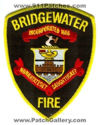 Bridgewater Fire Department (Massachusetts)
Scan By: PatchGallery.com
Keywords: dept.