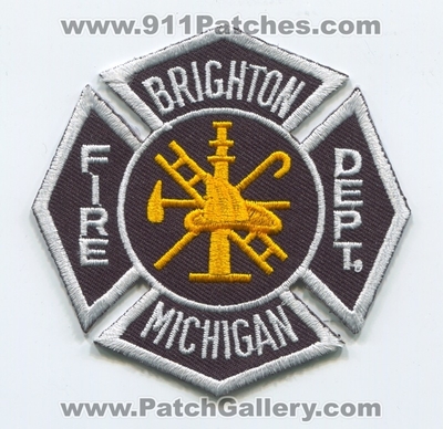 Brighton Fire Department Patch (Michigan)
Scan By: PatchGallery.com
Keywords: dept.
