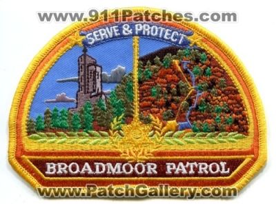 Broadmoor Hotel Resort Patrol (Colorado)
Scan By: PatchGallery.com
Keywords: police