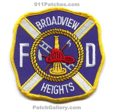 Broadview Heights Fire Department Patch (Ohio)
Scan By: PatchGallery.com
Keywords: dept.