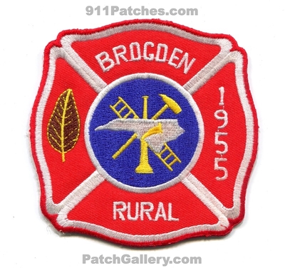 Brogden Rural Fire Department Patch (North Carolina)
Scan By: PatchGallery.com
Keywords: dept. 1955