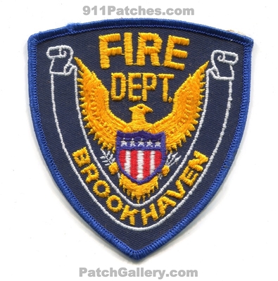 Brookhaven Fire Department Patch (West Virginia)
Scan By: PatchGallery.com
Keywords: dept.