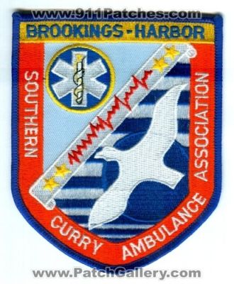 Brookings-Harbor Southern Curry Ambulance Association (Oregon)
Scan By: PatchGallery.com
Keywords: ems