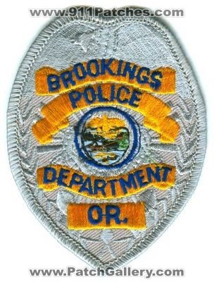 Brookings Police Department (Oregon)
Scan By: PatchGallery.com
