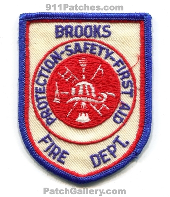 Brooks Fire Department Patch (Texas)
Scan By: PatchGallery.com
Keywords: dept. protection safety first aid