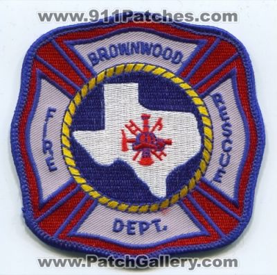 Brownwood Fire Rescue Department (Texas)
Scan By: PatchGallery.com
Keywords: dept.