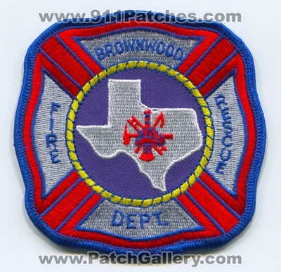 Brownwood Fire Rescue Department Patch (Texas)
Scan By: PatchGallery.com
Keywords: dept.