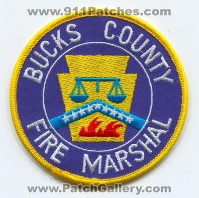 Bucks County Fire Marshal Patch (Pennsylvania)
Scan By: PatchGallery.com
Keywords: co.