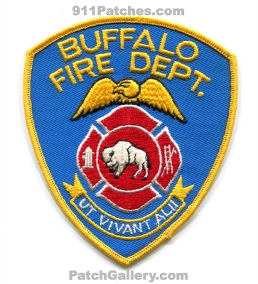 Buffalo Fire Department Patch (New York)
Scan By: PatchGallery.com
Keywords: dept. ut vivant alii