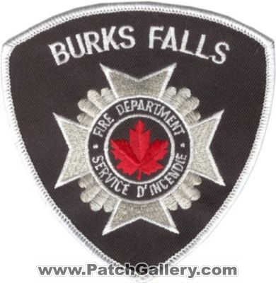Burks Fire Department (Canada ON)
Thanks to zwpatch.ca for this scan.
