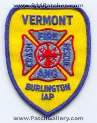 Burlington International Airport Crash Fire Rescue Department (Vermont)
Scan By: PatchGallery.com
Keywords: iap cfr dept. arff aircraft firefighter firefighting ang air national guard usaf military
